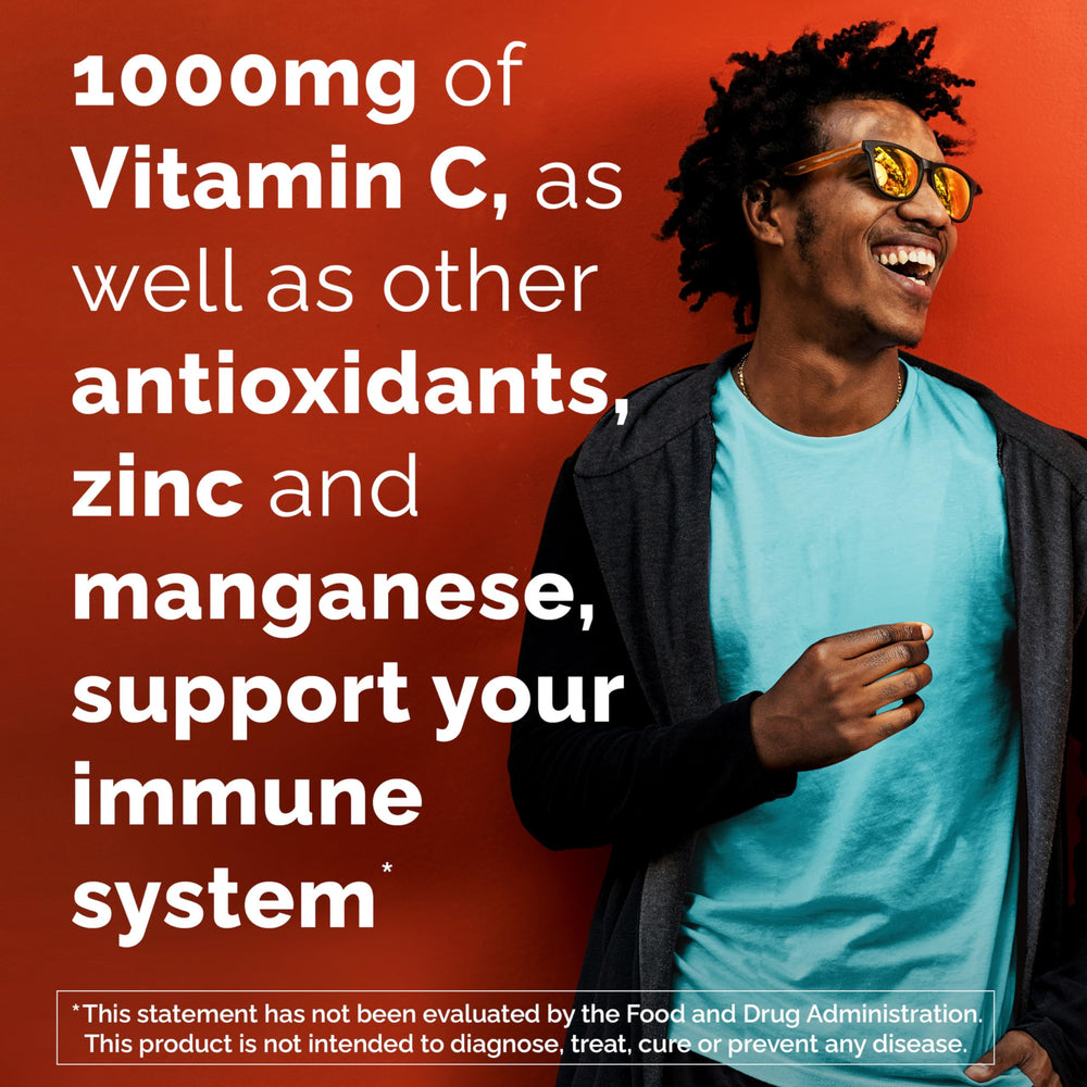 Zinc and manganese components highlighted alongside electrolytes for daily hydration.