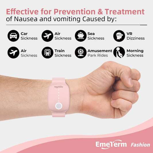 EmeTerm Apple Watch bands interchangeable for customizable anti-nausea wear