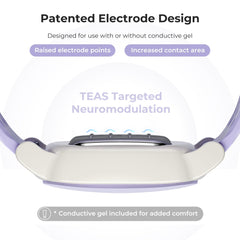User adjusts intensity level on EmeTerm Explore wristband.
