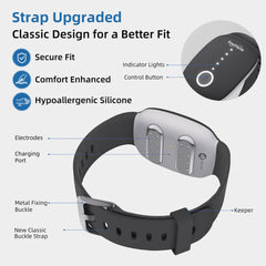 EmeTerm travel-use scene shows non-invasive support during journeys.