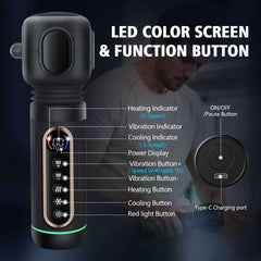Emicool ergonomic design with tilt head enhances control during use.