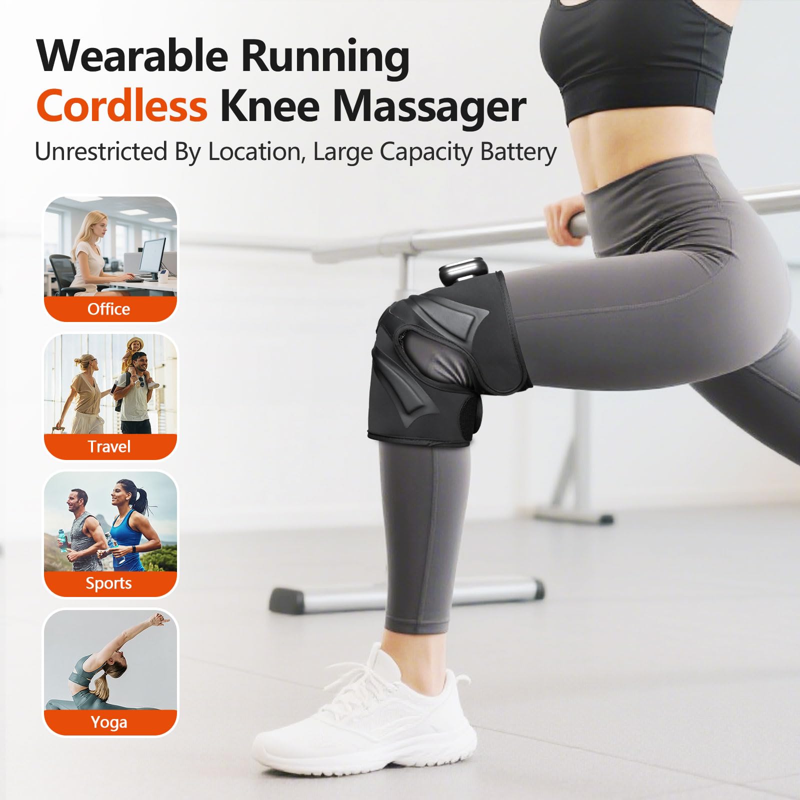 Extension straps included to fit different body sizes and shapes