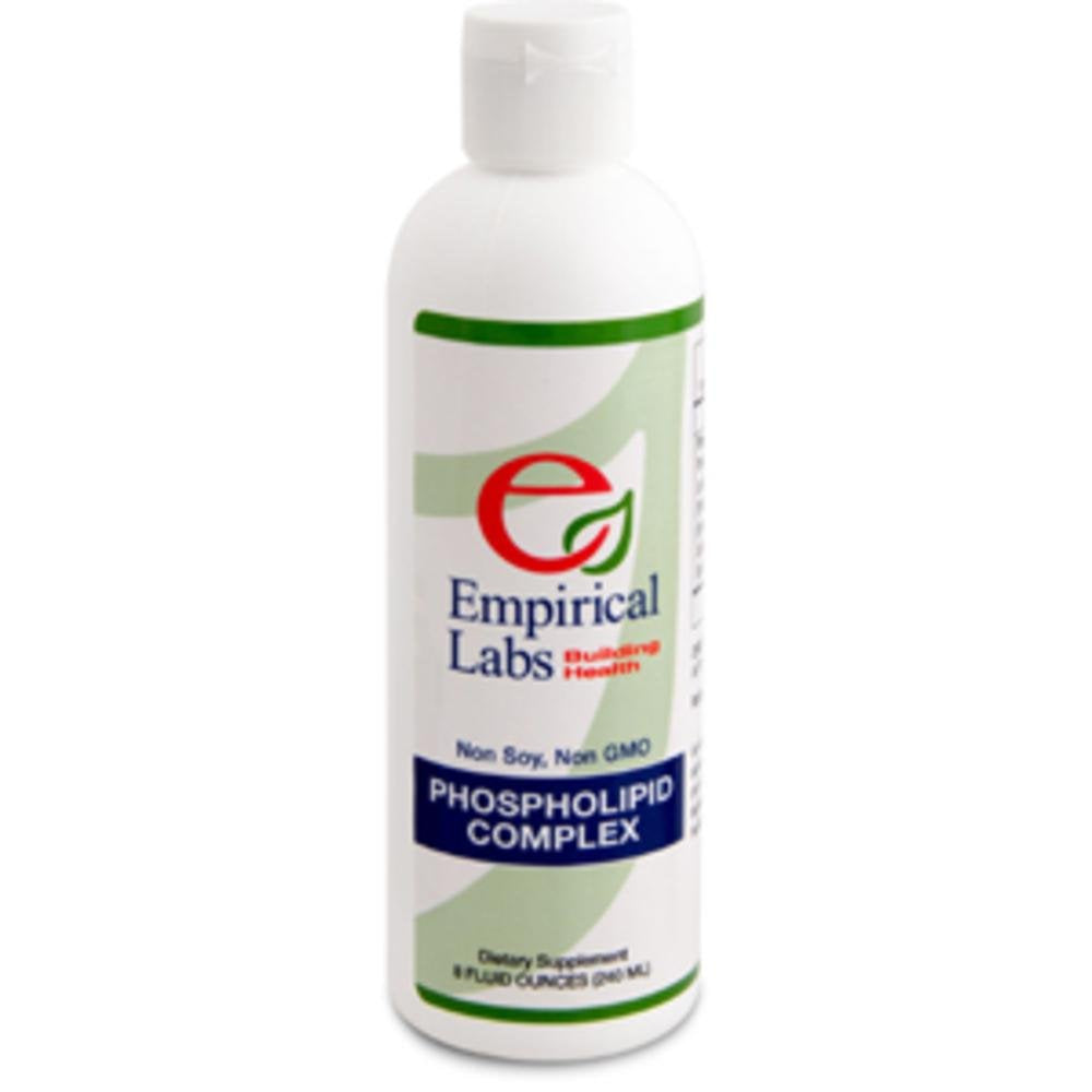 Empirical Labs Phospholipid Complex 8oz bottle pour for daily use supporting brain function and liver health