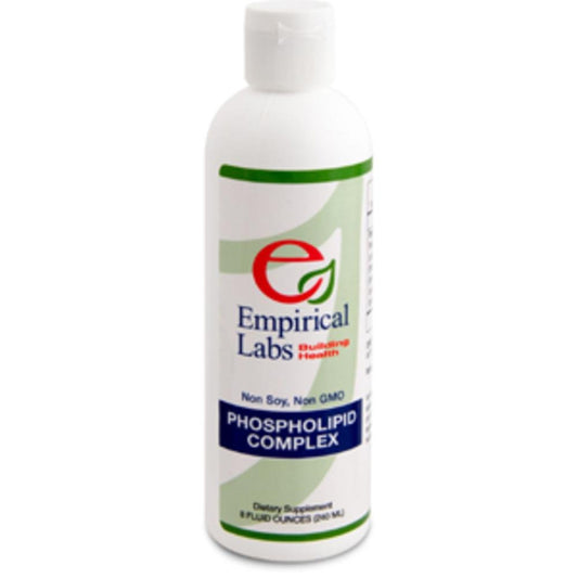 Empirical Labs Phospholipid Complex 8oz bottle pour for daily use supporting brain function and liver health
