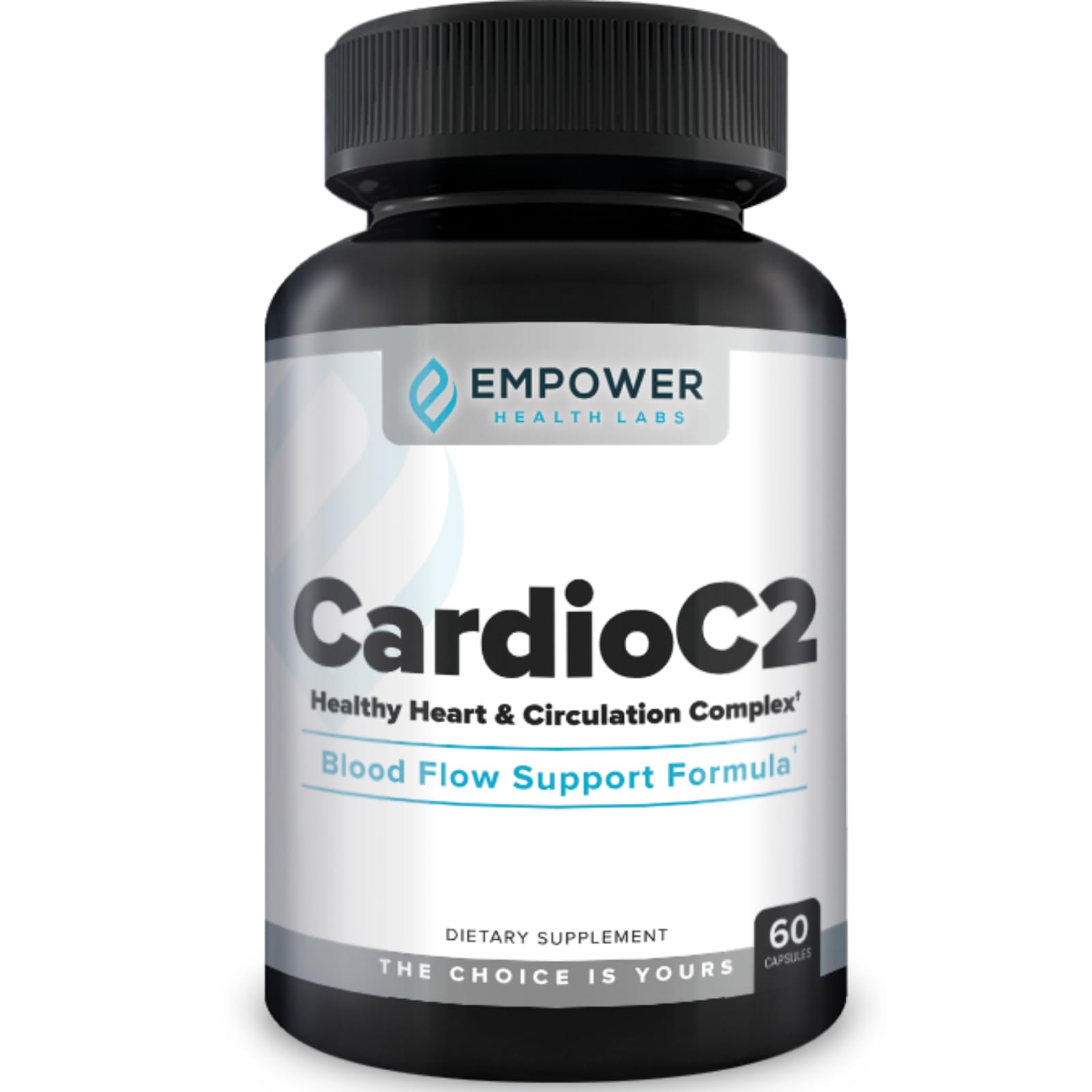 Empower Health Labs CardioC2 bottle front for circulation and energy support.