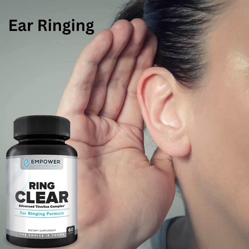 Ring Clear hawthorn berry close-up symbolizing calming botanicals for daily life.