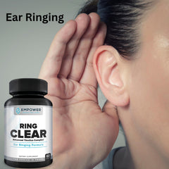 Ring Clear hawthorn berry close-up symbolizing calming botanicals for daily life.