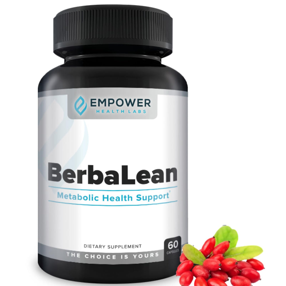NewBerbaLean display of digestive support benefits in daily routine context.