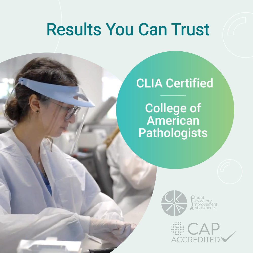EmpowerDX Omega DX CLIA-certified labs ensure trusted testing quality