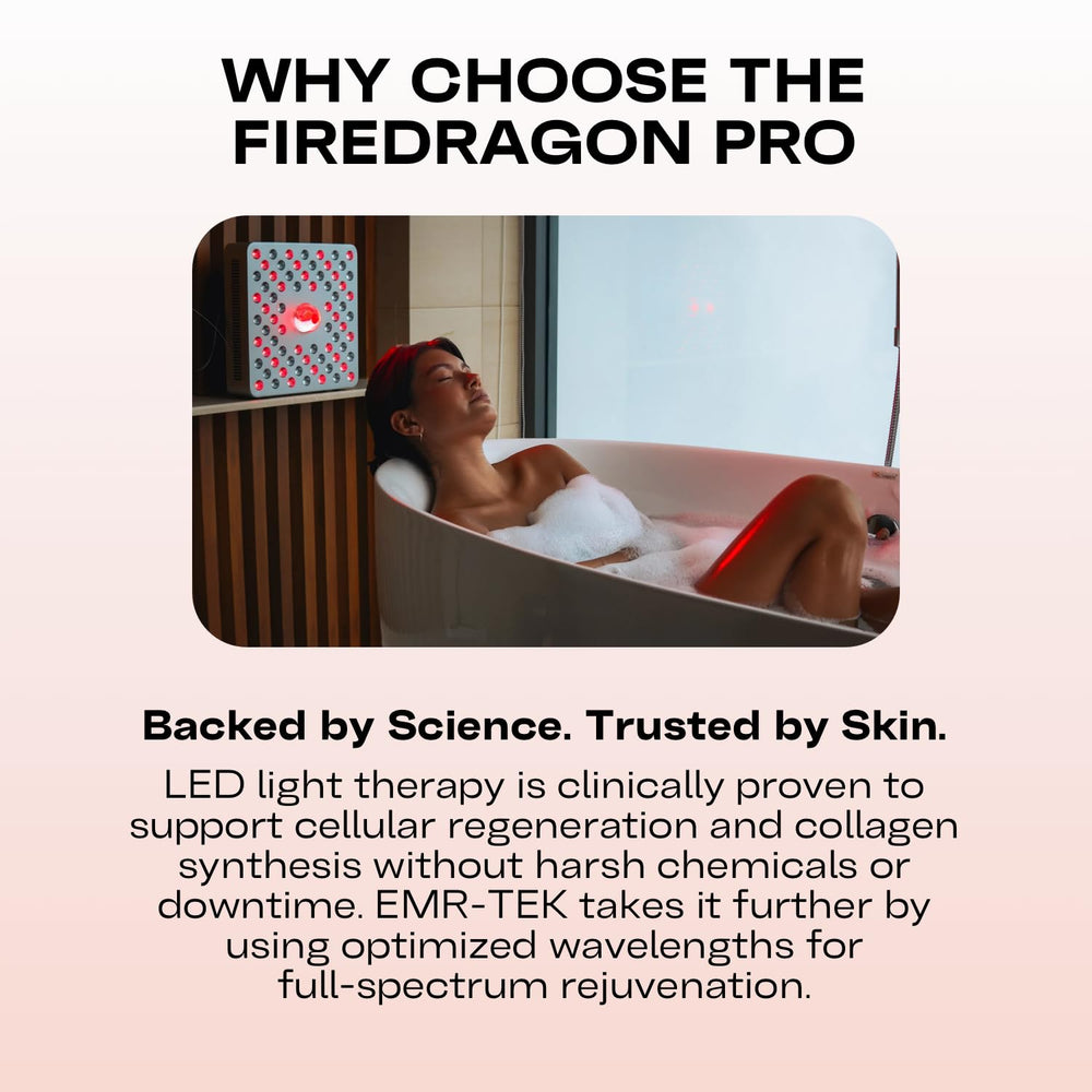 EMR-TEK Firedragon Pro easy at-home usage in a living space.
