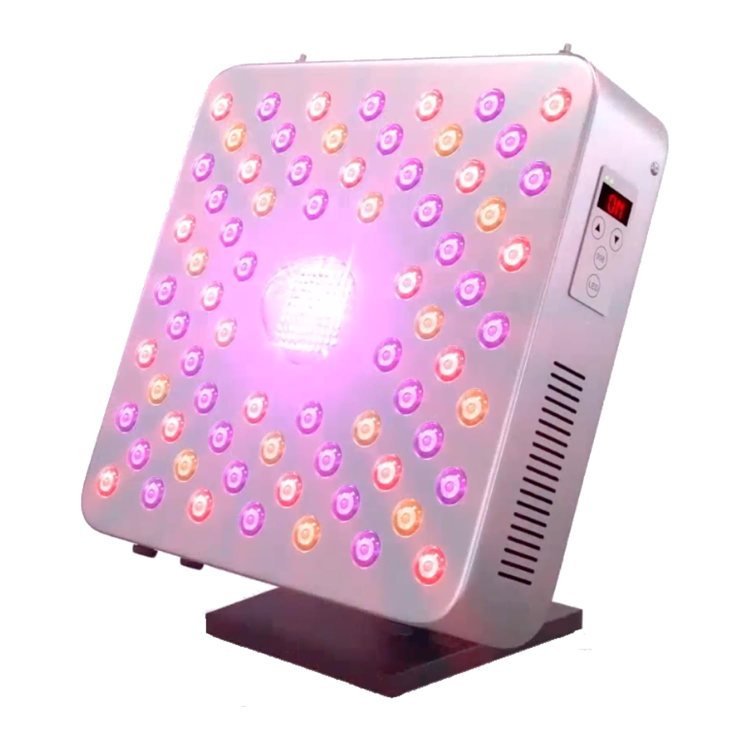 EMR-TEK Firedragon Pro face-therapy panel for at-home skincare sessions.
