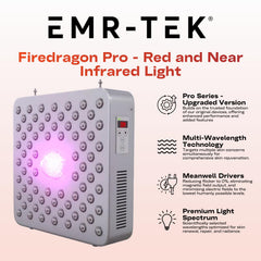 EMR-TEK Firedragon Pro full-body session setup for at-home use.