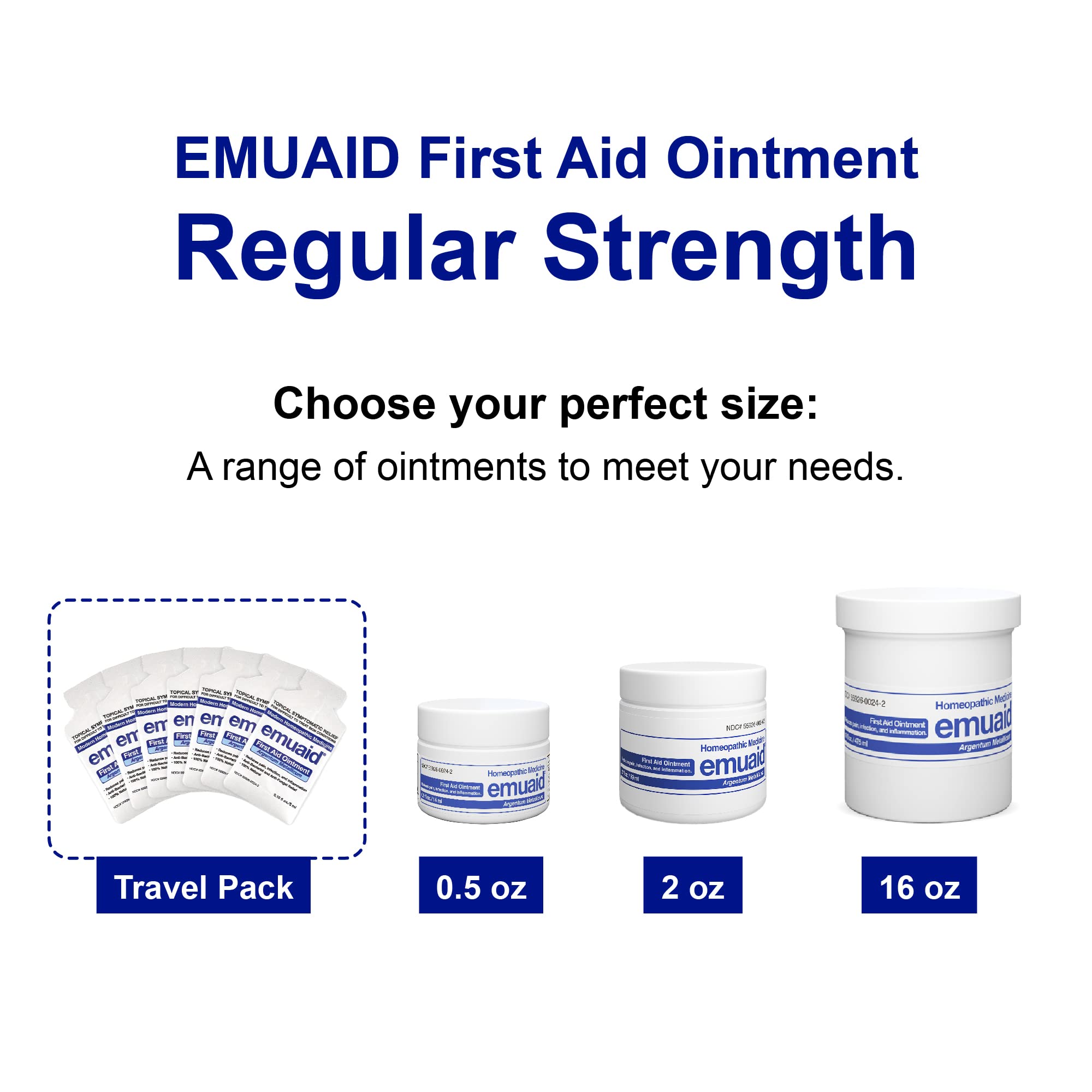 Emuaid 30-day supply packaging keeps care consistent.