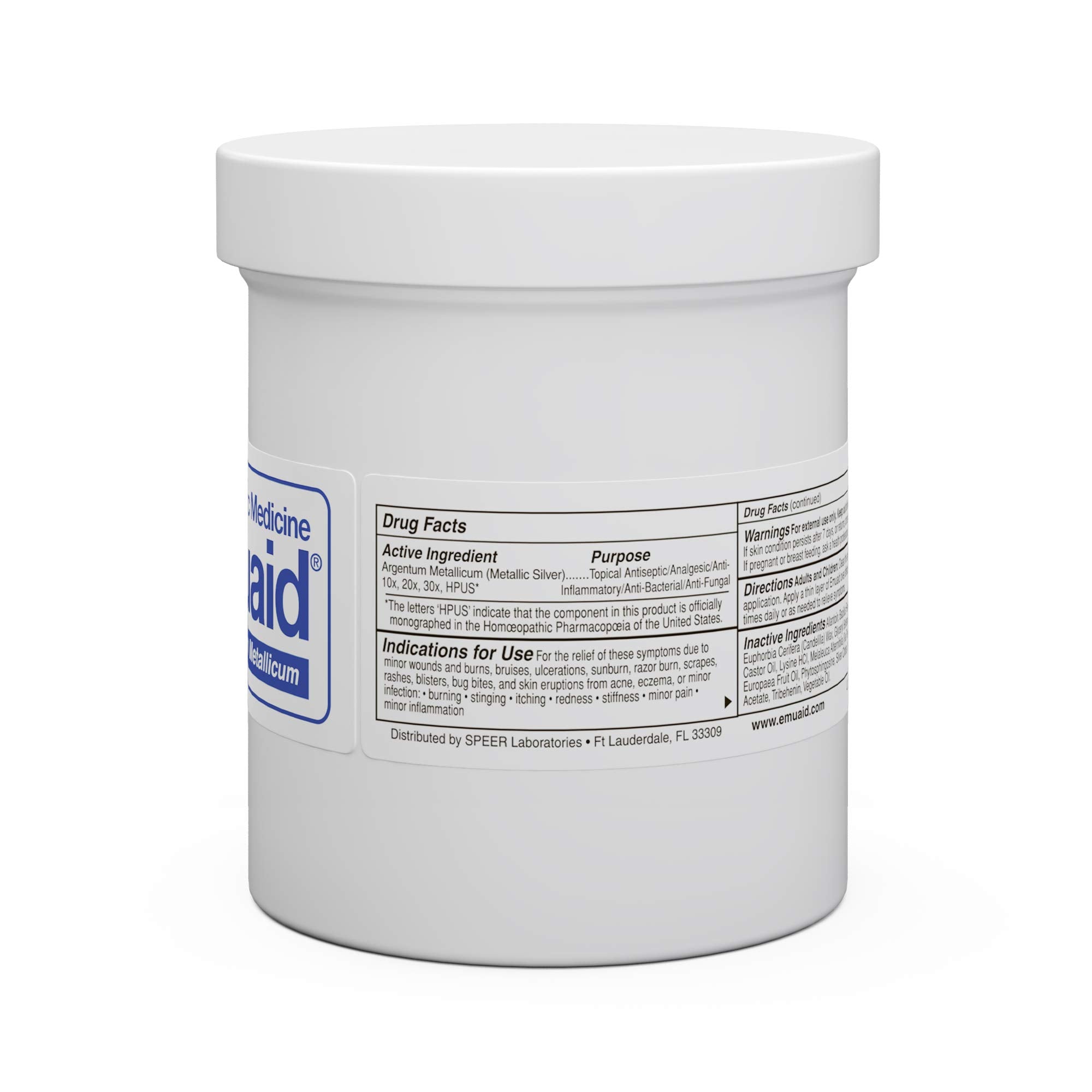 EMUAID ointment application on skin showing easy use on affected areas