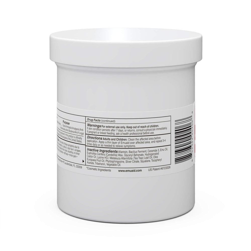 safe for sensitive skin, steroid-free emuaidMAX