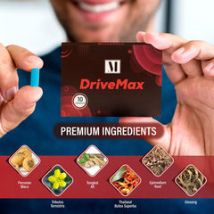 Endii Nutrients DriveMax bottle in gym bag ready for workouts and routine support