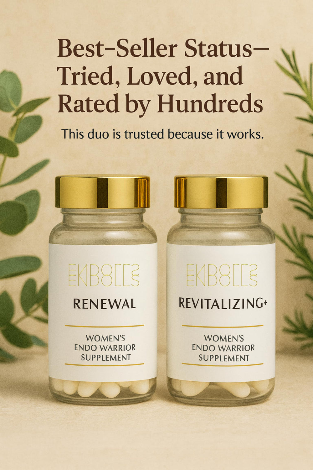 ENDOLLS Endo Warrior on-desk setting for discreet daily wellness