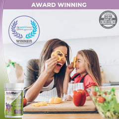 Endomune Jr Advanced family-friendly packaging indicates simple daily routines for parents.