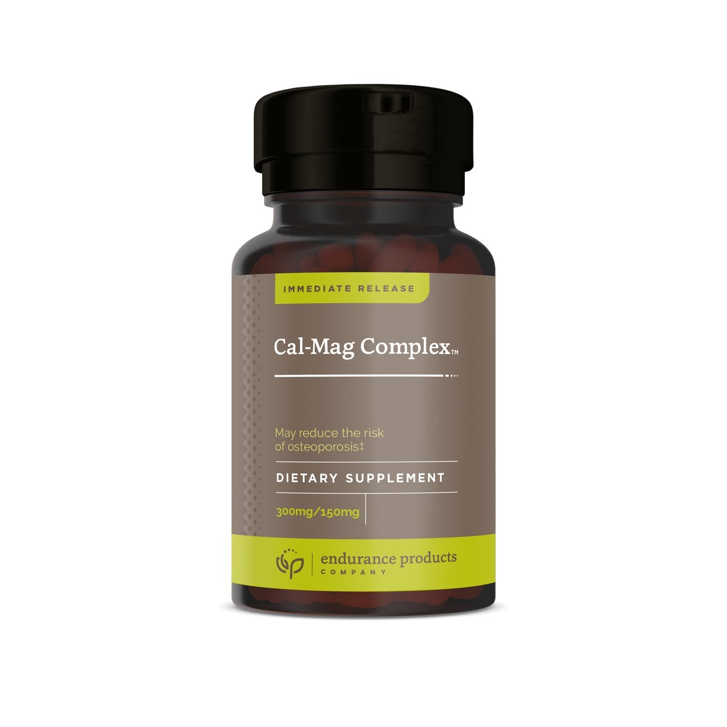 Endur Cal-Mag Complex bottle with vitamin D3 emphasis signals support for muscle function