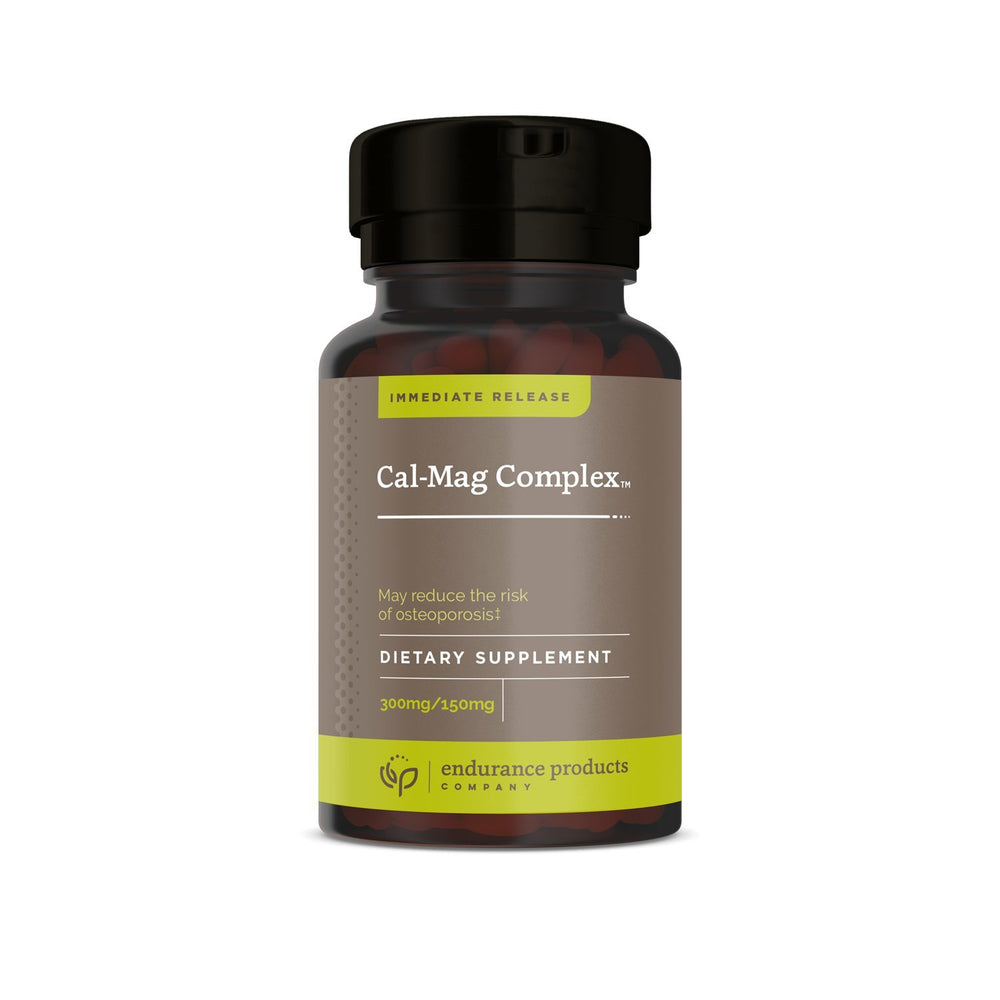 Endur Cal-Mag Complex bottle with vitamin D3 emphasis signals support for muscle function