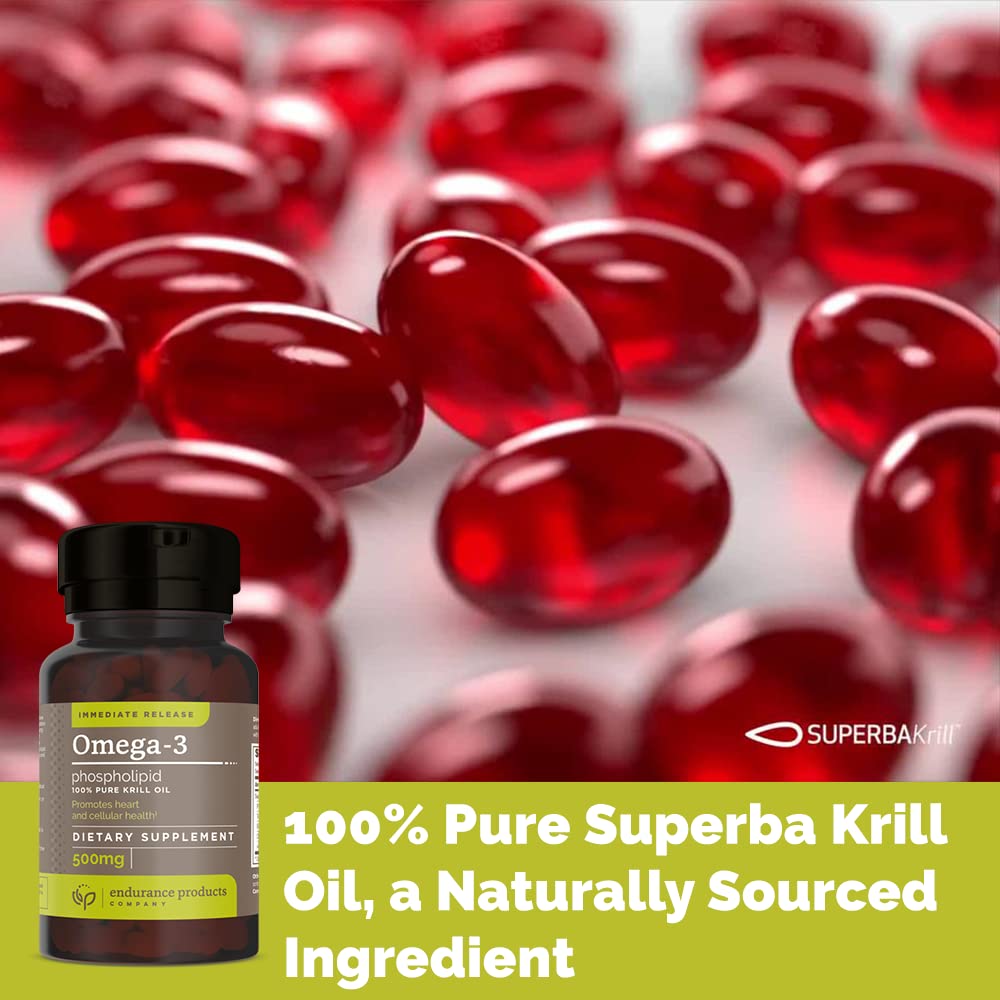 Endur Omega-3 lifestyle scene with active adults taking capsules.