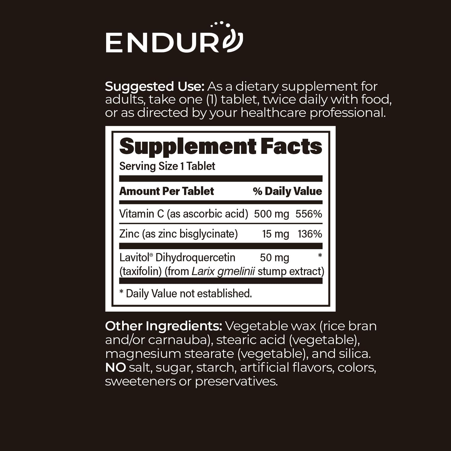Endurance ENDUR Taxifolin Complex SR on shelf lifestyle shot suggests everyday use.