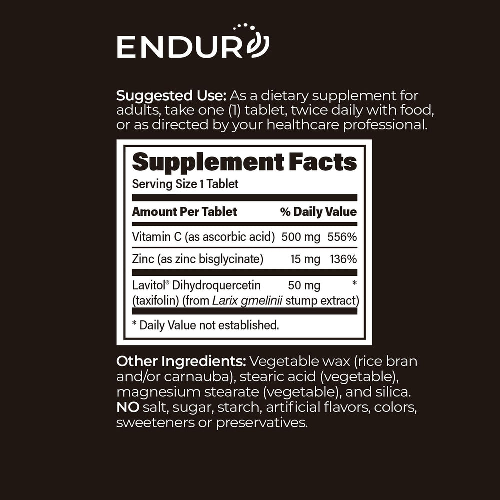 Endurance ENDUR Taxifolin Complex SR on shelf lifestyle shot suggests everyday use.