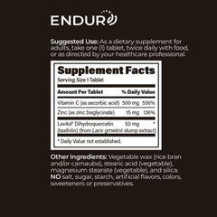 Endurance ENDUR Taxifolin Complex SR on shelf lifestyle shot suggests everyday use.