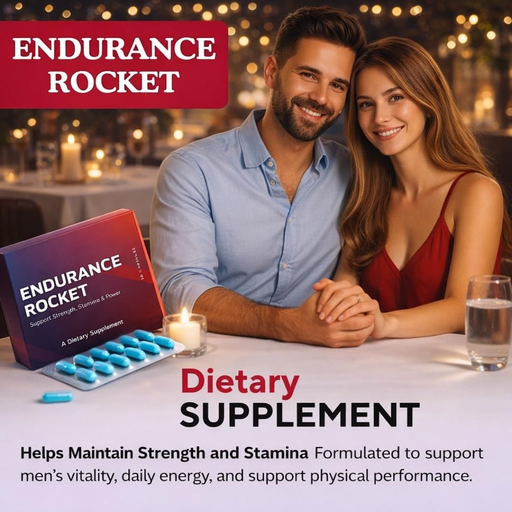 Endurance Rocket bottle on a gym bench ready for workouts