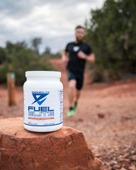 EndurElite Endurance Fuel Elite on a running setup for on-the-go fueling