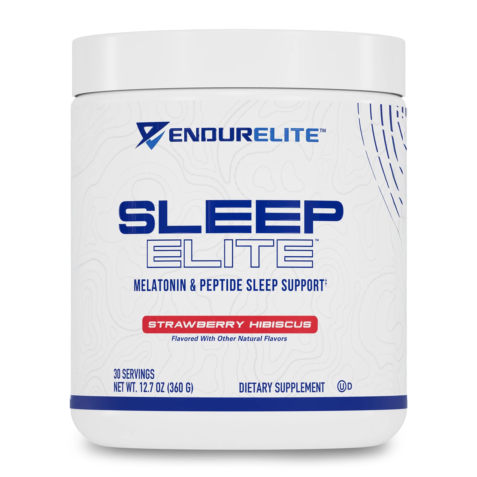 EndurElite Sleep Elite bottle and scoop for quick bedtime mixing