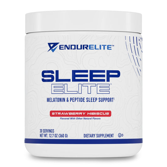 EndurElite Sleep Elite bottle and scoop for quick bedtime mixing