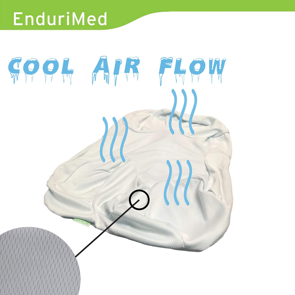 EnduriMed CPAP pillow case breathable mesh enhances airflow