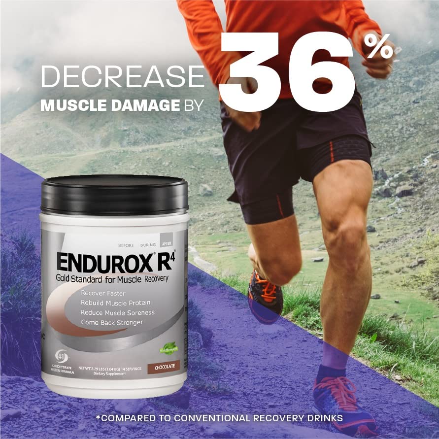 Endurox R4 athletes post-workout scene suggesting reduced soreness potential