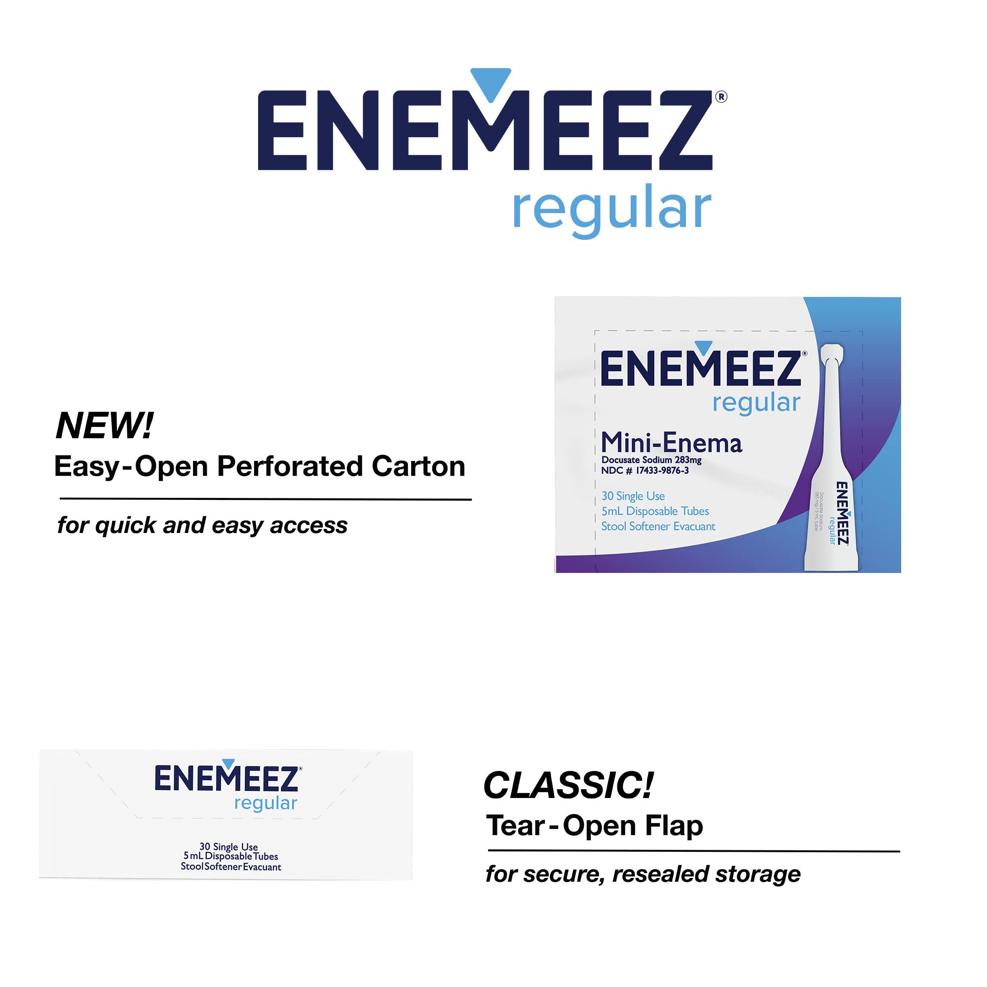 Enemeez Mini Enema designed for safe home administration.