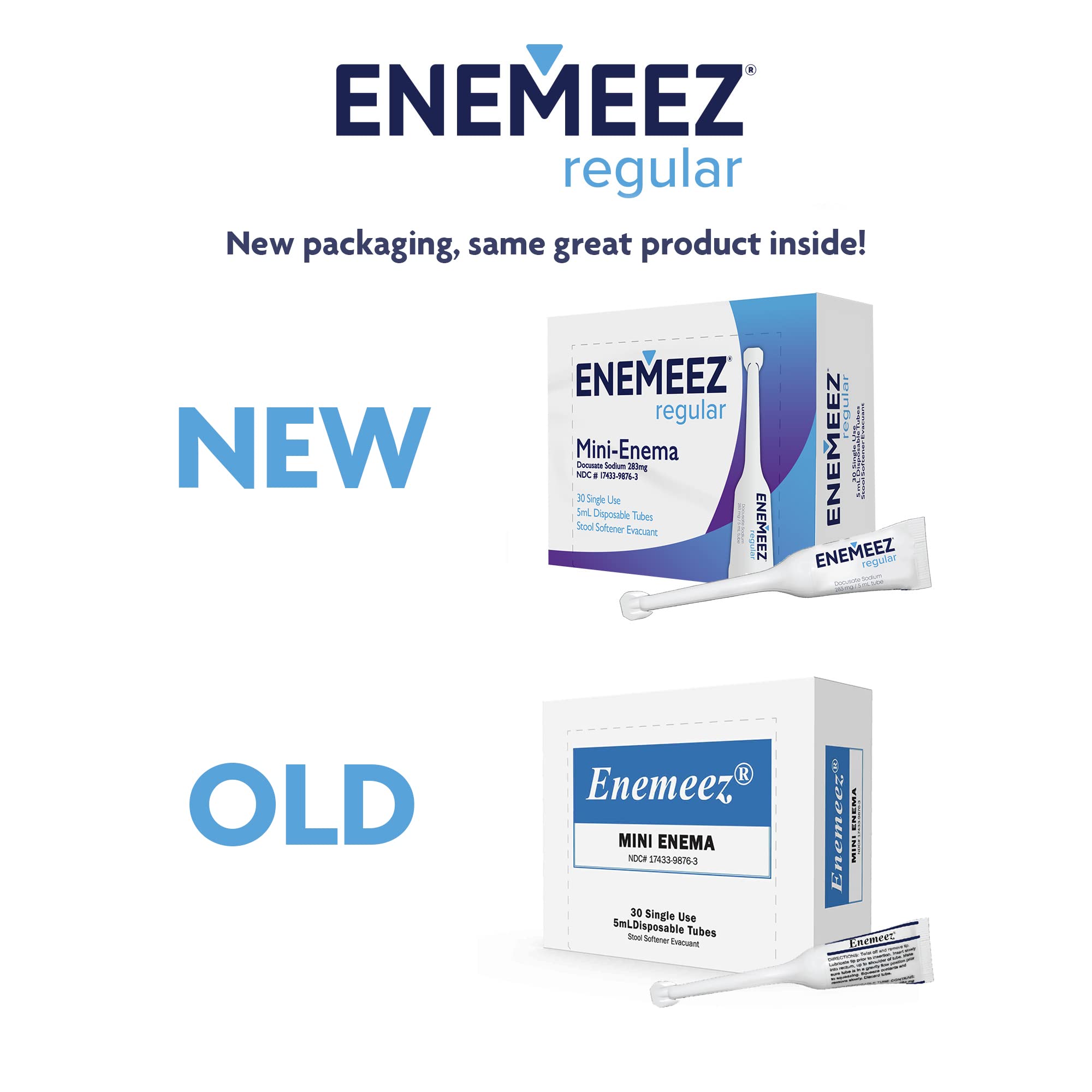 Enemeez Mini Enema delivers fast-acting relief for constipation in minutes.