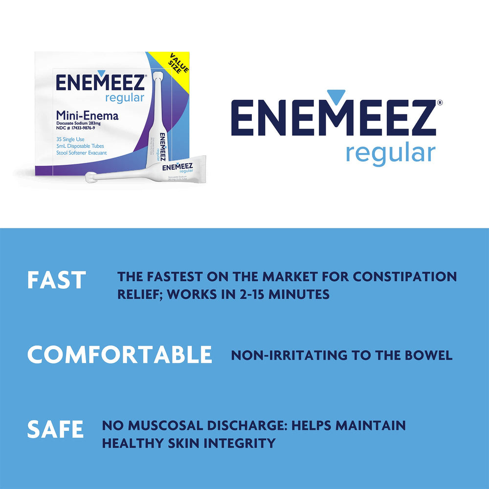 Close-up of Enemeez Plus mini enema nozzle for flexible application