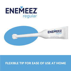 Home use scene with Enemeez Plus mini enema ready for use