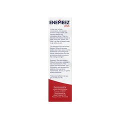 Enemeez Plus label indicates benzocaine as a pain relief ingredient.