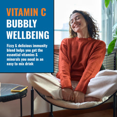 Ener-C immune support label emphasizes 1000 mg vitamin C and antioxidants.