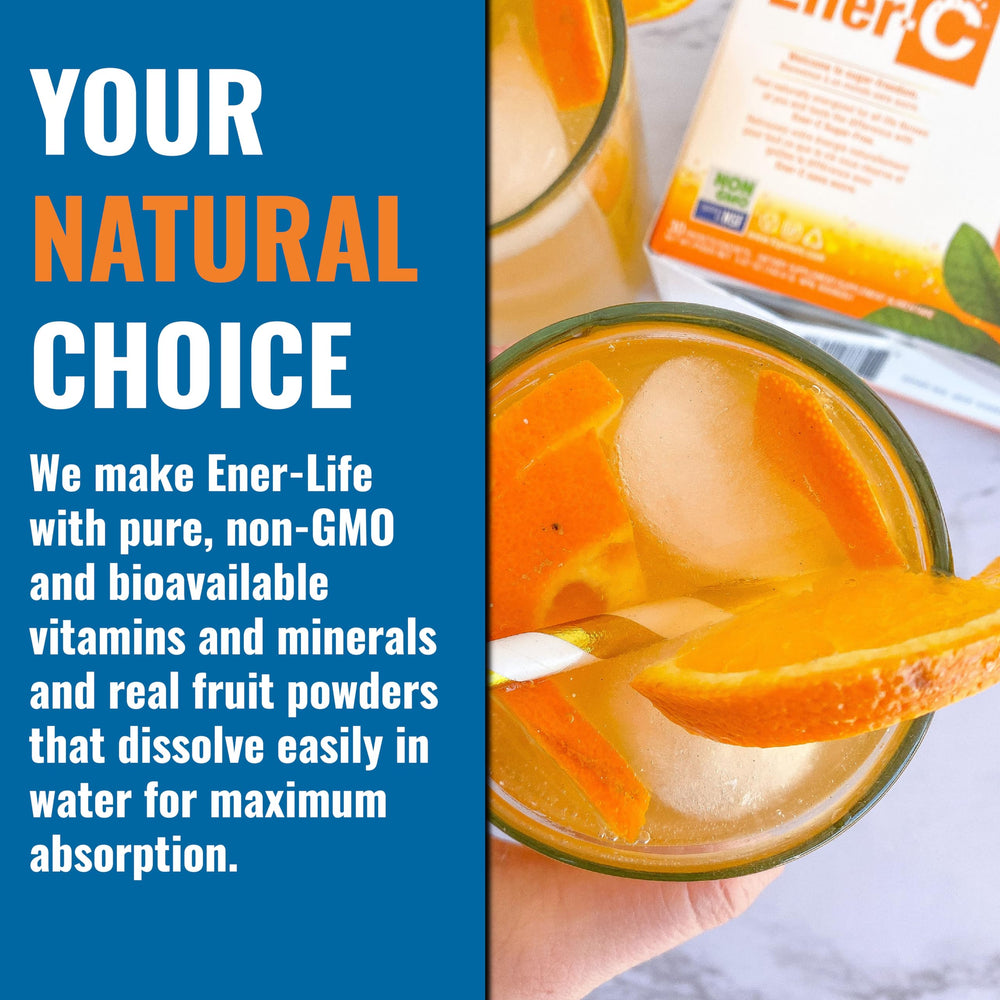Ener-C ingredient list highlights vitamin C and B12