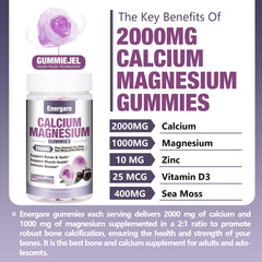Energare sea moss infused gummies package highlighting nutrient boost