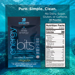 ENERGYBITS gluten-free label signals clean, plant-based nutrition for daily use.