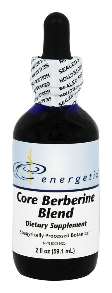 Energetix Core Berberine Blend bottle ready for daily wellness support.