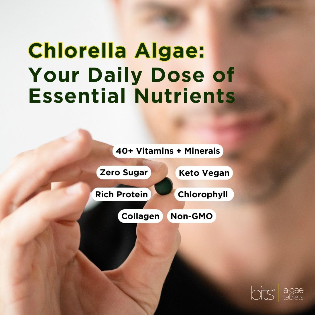 EnergyBITS RECOVERYbits blended into a smoothie for nutrient boost