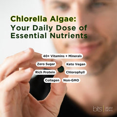 EnergyBITS RECOVERYbits blended into a smoothie for nutrient boost