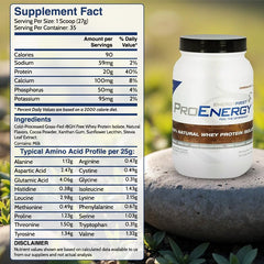 EnergyFirst grass-fed chocolate whey isolate pour to make a smooth shake