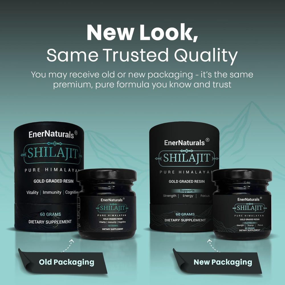 EnerNaturals Shilajit resin high-altitude Himalayan origin