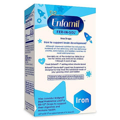 Gluten-free and no artificial colors or flavors Fer-in-Sol packaging