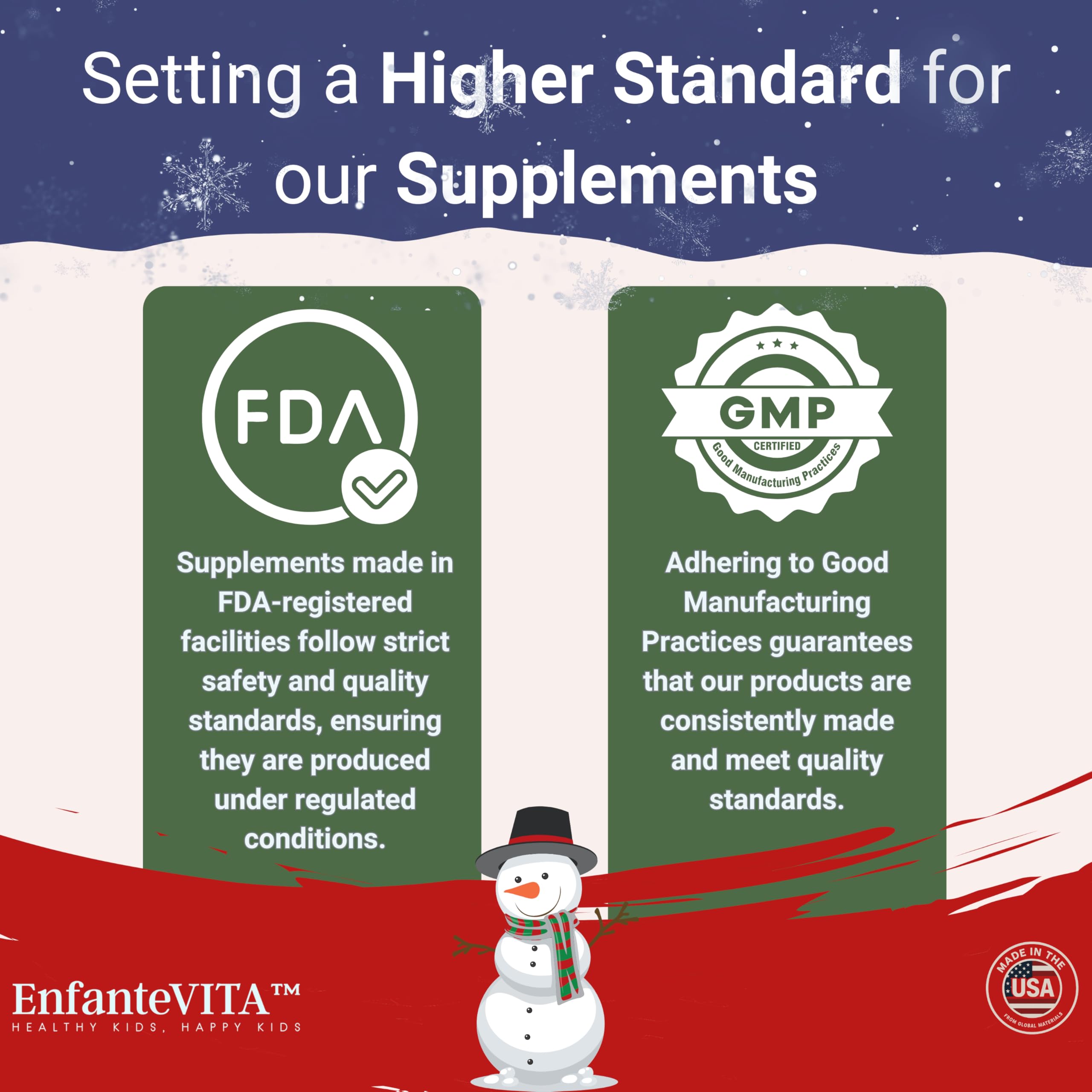 EnfanteVITA sugar-free natural flavor appeal for kid-friendly nutrition